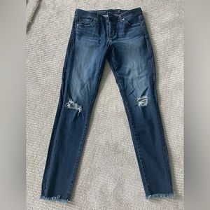AG (Adriano Goldschmied) Jeans: the legging ankle (super skinny) size 28R